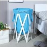 LAUNDRY FABRIC BASKET  (FOLDABLE)